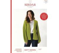 Sirdar DK Knitting Pattern Pamphlet - 10882 Ladies Cardigan (28-54ins)