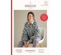 Sirdar Elemental Super Chunky Knitting Pattern Booklet - 10020 Sweater