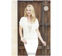 Sirdar Ella Knitting Pattern 9779 Women 32 - 54 Inches Waistcoats