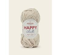 Sirdar Happy Chenille Crochet Yarn 15g - 0010 Frothy