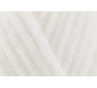 Sirdar Happy Chenille DK Crochet Yarn, 100% Polyester Soft Double Knitting Wool for Decoration, Toys - 15g Ball - Snowflake (0020) - Single (1 Ball)