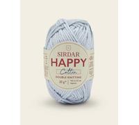 Sirdar Happy Cotton Double Knitting Yarn, 20g, 100% Cotton (Angel 796)