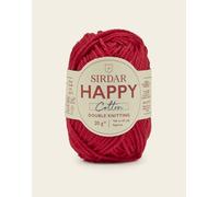 Sirdar Happy Cotton Double Knitting Yarn, 20g, 100% Cotton (Cherryade 754)