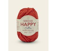 Sirdar Happy Cotton Double Knitting Yarn, 20g, 100% Cotton (Ketchup 790)