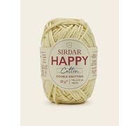 Sirdar Happy Cotton Double Knitting Yarn, 20g, 100% Cotton (Lemonade 770)