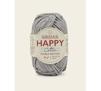 Sirdar Happy Cotton Double Knitting Yarn, 20g, 100% Cotton (Pebble 759)