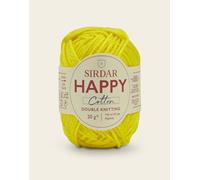 Sirdar Happy Cotton Double Knitting Yarn, 20g, 100% Cotton (Quack 788)