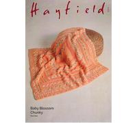 Sirdar Hayfield Baby Blossom Chunky Knitting Pattern - 5574 Blanket