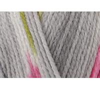 Sirdar Hayfield Baby Blossom DK Crochet Yarn, Nylon Acrylic Blend Double Knitting Wool for Hoodies, Jumpers, Sweaters, Blankets & Throws - 100g Balls - Budding Babe(356) - Pack of 5