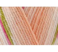 Sirdar Hayfield Baby Blossom DK Crochet Yarn, Nylon Acrylic Blend Double Knitting Wool for Hoodies, Jumpers, Sweaters, Blankets & Throws - 100g Ball - Perfectly Peachy(359) - Single (1 Ball)