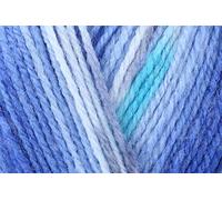 Sirdar Hayfield Baby Blossom DK Crochet Yarn, Nylon Acrylic Blend Double Knitting Wool for Hoodies, Jumpers, Sweaters, Blankets & Throws - 100g Balls - Baby Bluebell(362) - Pack of 3