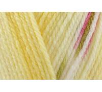 Sirdar Hayfield Baby Blossom DK Crochet Yarn, Nylon Acrylic Blend Double Knitting Wool for Hoodies, Jumpers, Sweaters, Blankets & Throws - 100g Balls - Pretty Primrose(357) - Pack of 3