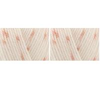 Sirdar Hayfield Baby Bonus Spots, Blossom (204), 100g (Pack of 2)