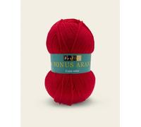 Sirdar Hayfield Bonus Aran, Signal Red (977), 100g