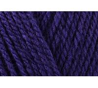 Sirdar Hayfield Bonus Aran with Wool Crochet Yarn, Wool Acrylic Blend Knitting Wool for Jackets, Gloves, Jumpers & Sweaters - 400g Balls - Purple (627) - Pack of 3