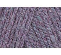 Sirdar Hayfield Bonus Aran with Wool Crochet Yarn, Wool Acrylic Blend Knitting Wool for Jackets, Gloves, Jumpers & Sweaters - 400g Ball - Purple Heather (871) - Single (1 Ball)