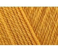 Sirdar Hayfield Bonus Aran with Wool Crochet Yarn, Wool Acrylic Blend Knitting Wool for Jackets, Gloves, Jumpers & Sweaters - 400g Balls - Mustard (768) - Pack of 3