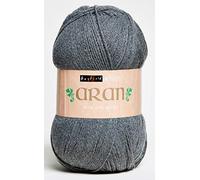 Sirdar Hayfield Bonus Aran with Wool, Forge (051), 400g, Grey