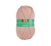 Hayfield Bonus Aran Yarn, Oyster Pink (614), 100g