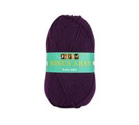 Sirdar Hayfield Bonus Aran Yarn, Purple (840), 100g