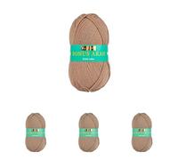 Sirdar Hayfield Bonus Aran Yarn, Walnut (927), 100g (Pack of 4)