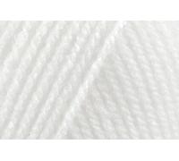 Sirdar Hayfield Bonus Baby DK Crochet Yarn, 100% Acrylic Double Knitting Wool for Waistcoats, Gilets, Jumpers and Sweaters - 100g Balls - Baby White (856) - Pack of 10