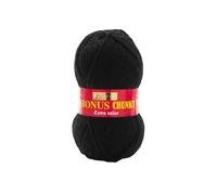 Sirdar Hayfield Bonus Chunky, Black (965), 100g