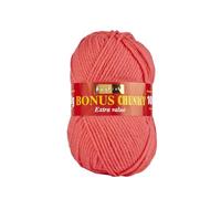 Sirdar Hayfield Bonus Chunky, Bright Coral (578), 100g