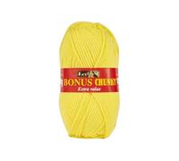 Sirdar Hayfield Bonus Chunky, Bright Lemon (819), 100g