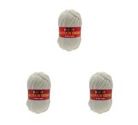 Sirdar Hayfield Bonus Chunky, Cream (812), 100g F060-812 (Pack of 3)