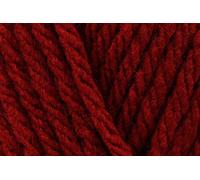 Sirdar Hayfield Bonus Chunky Crochet Yarn, 100% Acrylic Soft Knitting Wool for Cardigans, Jumpers, Sweaters, Ponchos and Capes - 100g Balls - Scarlet (556) - Pack of 10