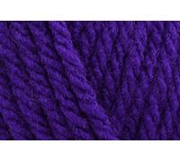Sirdar Hayfield Bonus Chunky Crochet Yarn, 100% Acrylic Soft Knitting Wool for Cardigans, Jumpers, Sweaters, Ponchos and Capes - 100g Ball - Bright Purple (828) - Single (11 Ball)