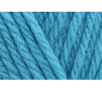 Sirdar Hayfield Bonus Chunky Crochet Yarn, 100% Acrylic Soft Knitting Wool for Cardigans, Jumpers, Sweaters, Ponchos and Capes - 100g Balls - Turquoise (998) - Pack of 10
