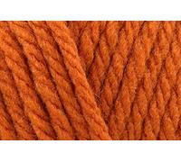 Sirdar Hayfield Bonus Chunky Crochet Yarn, 100% Acrylic Soft Knitting Wool for Cardigans, Jumpers, Sweaters, Ponchos and Capes - 100g Balls - Burnt Orange (647) - Pack of 5