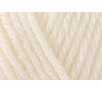 Sirdar Hayfield Bonus Chunky Crochet Yarn, 100% Acrylic Soft Knitting Wool for Sweaters, Cardigans, Jumpers, Ponchos and Capes - 100g Balls - Cream (812) - Pack of 10