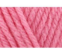 Sirdar Hayfield Bonus Chunky Crochet Yarn, 100% Acrylic Soft Knitting Wool for Sweaters, Cardigans, Jumpers, Ponchos and Capes - 100g Balls - Pink (992) - Pack of 5