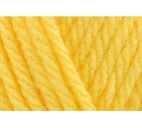 Sirdar Hayfield Bonus Chunky Crochet Yarn, 100% Acrylic Soft Knitting Wool for Sweaters, Cardigans, Jumpers, Ponchos and Capes - 100g Balls - Bright Lemon (819) - Pack of 10