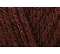 Sirdar Hayfield Bonus Chunky Crochet Yarn, 100% Acrylic Soft Knitting Wool for Sweaters, Cardigans, Jumpers, Ponchos and Capes - 100g Balls - Mahogany (563) - Pack of 3