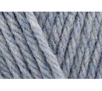 Sirdar Hayfield Bonus Chunky Crochet Yarn, 100% Acrylic Soft Knitting Wool for Sweaters, Cardigans, Jumpers, Ponchos and Capes - 100g Balls - Sky Marl (591) - Pack of 3