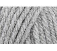 Sirdar Hayfield Bonus Chunky Crochet Yarn, 100% Acrylic Soft Knitting Wool for Sweaters, Cardigans, Jumpers, Ponchos and Capes - 100g Ball - Light Grey Mix (814) - Single (1 Ball)