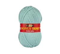 Sirdar Hayfield Bonus Chunky, Lagoon Blue (607), 100g