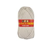 Sirdar Hayfield Bonus Chunky, Pearl Grey (615), 100g
