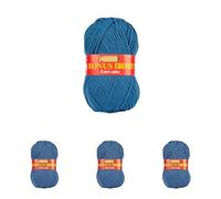 Sirdar Hayfield Bonus Chunky, Royal Teal (558), 100g (Pack of 4)