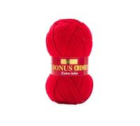 Sirdar Hayfield Bonus Chunky, Signal Red (977), 100g
