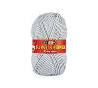 Sirdar Hayfield Bonus Chunky, Silver Mist (678), 100g