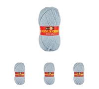Sirdar Hayfield Bonus Chunky, Sky Marl (591), 100g (Pack of 4)