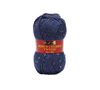 Hayfield Bonus Chunky Tweed, Indigo (107), 100g by Sirdar