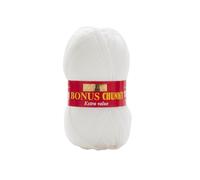 Sirdar Hayfield Bonus Chunky, White (961), 100g