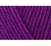 Sirdar Hayfield Bonus DK Crochet Yarn, 100% Acrylic Double Knitting Wool for Toys Jumpers & Sweaters - 100g Balls - Neon Purple (551) - Pack of 10