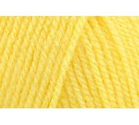 Sirdar Hayfield Bonus DK Crochet Yarn Bundle, 100% Acrylic Soft Double Knitting Wool for Cushions, Cardigans, Toys, Jumpers, Sweaters - 100g Balls - Bright Lemon (0819) - Pack of 10